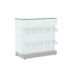 BALCAO ATENDIMENTO 1,00X1,00X0,50 BRANCO C CRIST LI - FRENTE